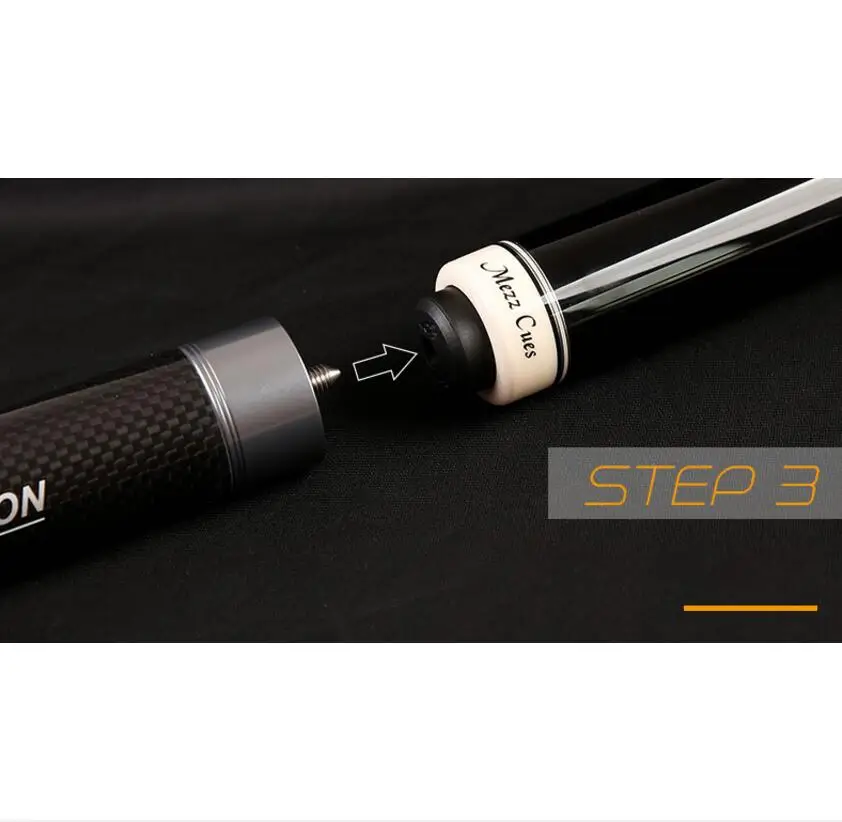 오리지널 MEZZ 풀 큐 확장 풀 키트 EXC 당구 큐 확장 탄소 섬유 당구 용품 70g, 메즈 큐 확장