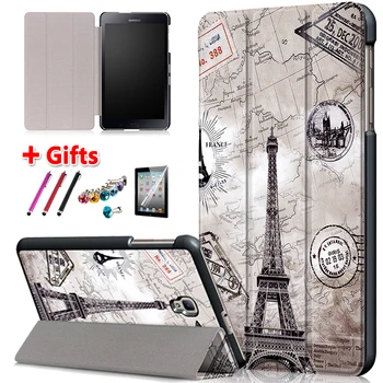 

Cover case for samsung galaxy tab a 8.0 sm T385 T380 2017 folio stand Cover casefor samsung Galaxy Tab A2 S SM-T380 T385 +gift
