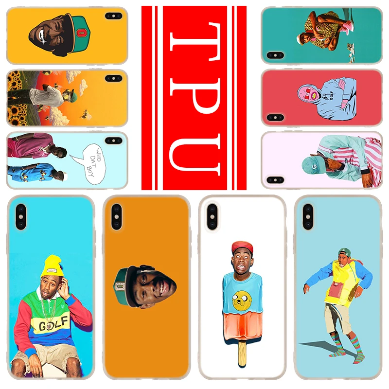 Мягкий чехол для телефона из ТПУ iPhone 12 Mini 11 Pro XS Max XR X 8 7 6 Plus 5S SE S Чехол tyler the creator RAP
