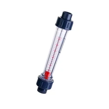 10-100л/ч 20 мм внутренний диаметр розетки Пластиковые Трубы Тип Жидкий Поплавковый расходомер ротаметр расходомер длина 280 мм