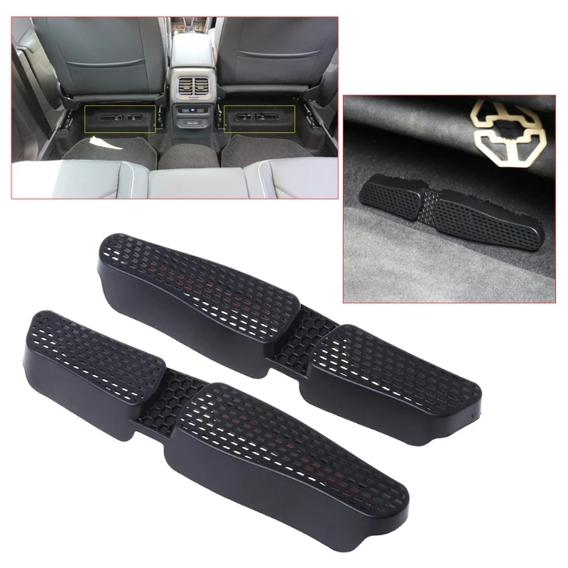 

2 Pcs Car Rear Seat Air Condition Vent Outlet Cover For AUDI A3 S3 SEAT LEON 5F