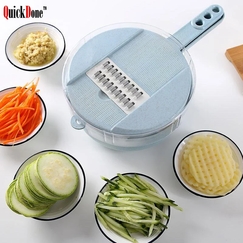 Овощерезка Mandoline резак для фруктов ручная прочная терка пшеницы соломы картофеля