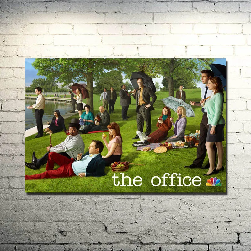 

The Office TV Series Comedy Cast Steve Carell Movie Art Silk Poster 13x20 24x36 inch For living Room Decor Great Gift 007