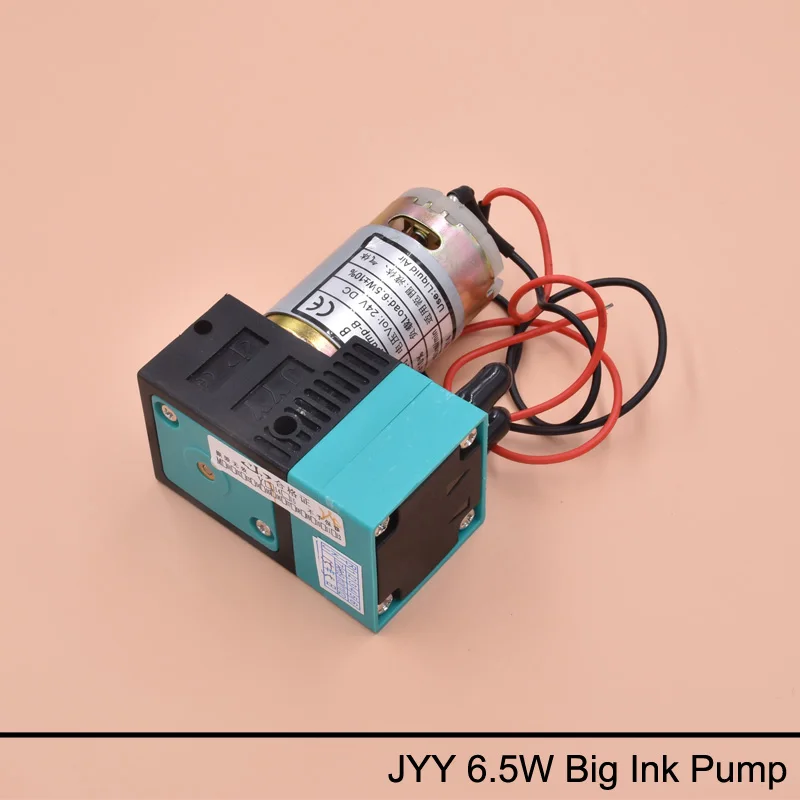 

4pcs Top quality 6.5W JYY(B)-Y-30-I Micro diaphragm pump B ink pump Infinity / Flora printers Big pump 24V Liquid pump