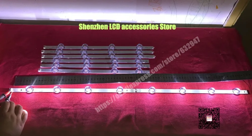 

FOR LG 42GB6310-CC D1rect 3.0_421nch_Rev7_B/A-TYPE_131202 LC420DUH (FG)(A1) A+B=82.5CM 1PCS=4LED 1set=A 4PCS +B 4PCS SEND 8PCS