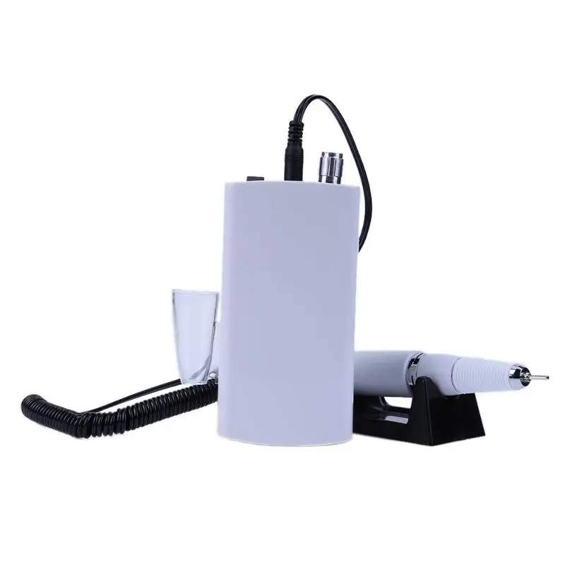 

Professional Portable Nail Manicure Tool Pedicure File Electric Polisher Machine Grinding Glazing Machine Drill Accessories