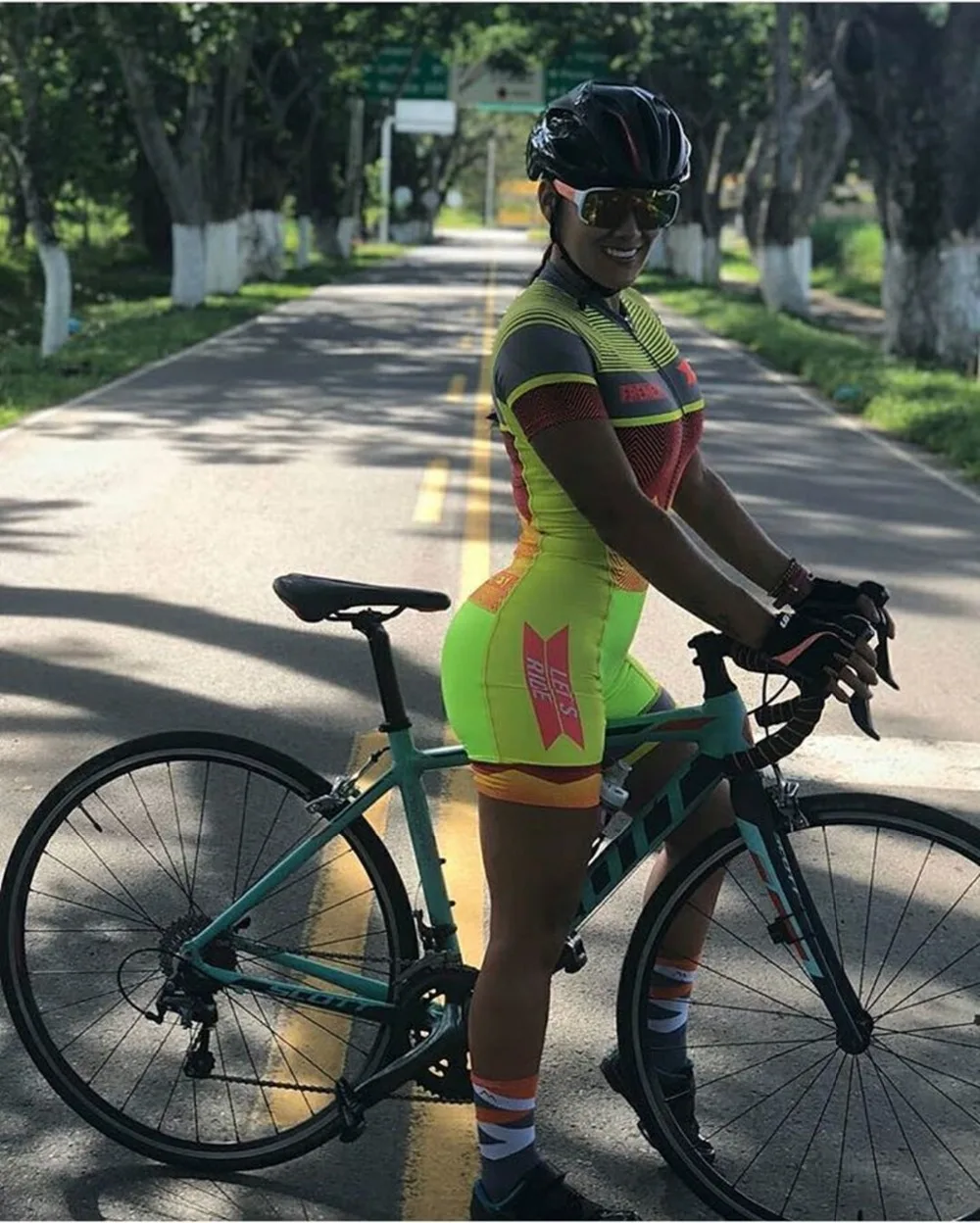 Pro Team триатлон костюм женский Велоспорт Джерси Skinsuit комбинезон Майо Велоспорт Ropa ciclismo комплект розовый гелевая подкладка