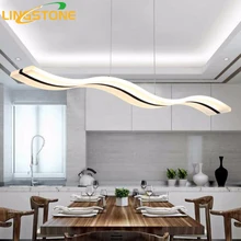 Modern Pendant Lights Kitchen Living Dinging Room Light Fixtures LED Hanging Lamp Luminaires Dimmable With Control AC90-260V