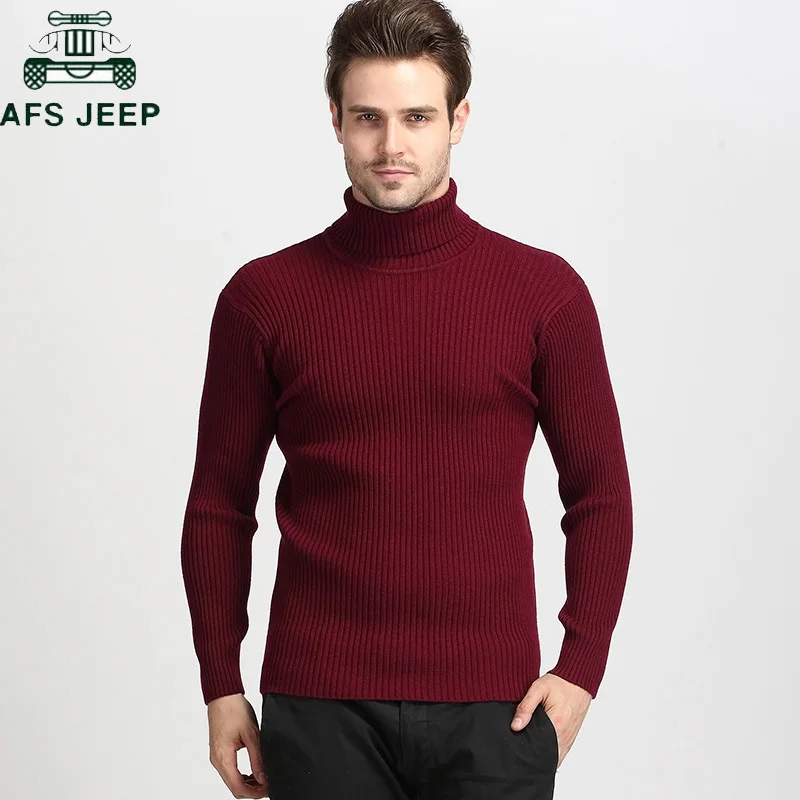 New 2018 Winter Thick Warm 100% Cashmere Sweater Men