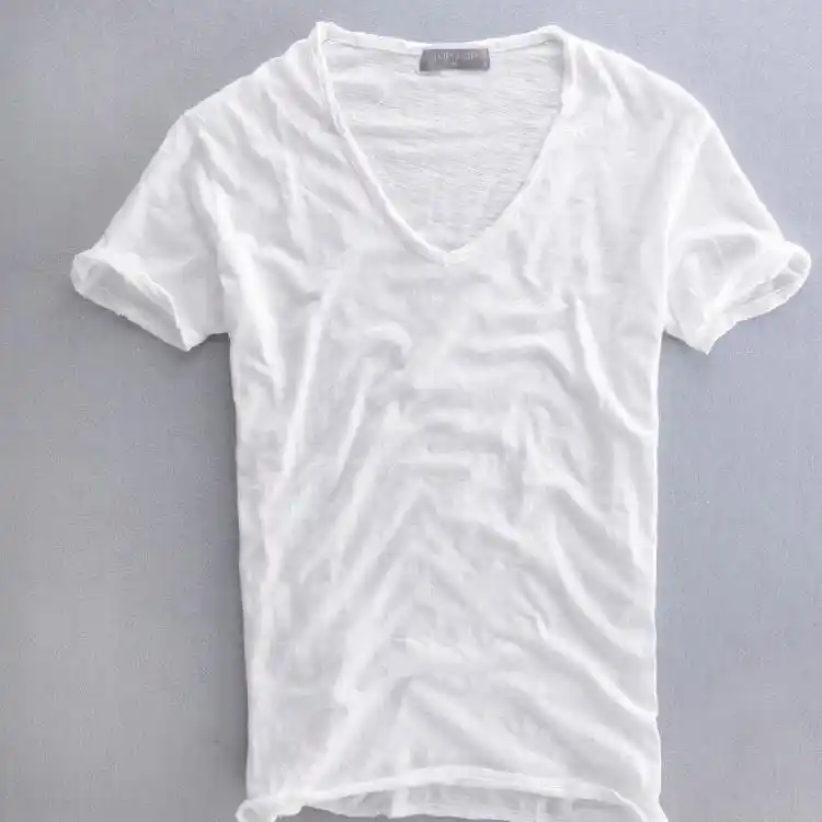 mens plain cotton t shirts