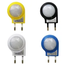 0.7W mini night light for Children AC 110V 220V Auto Sensor Smart Baby Bedroom led night light Lamp EU Plug IL