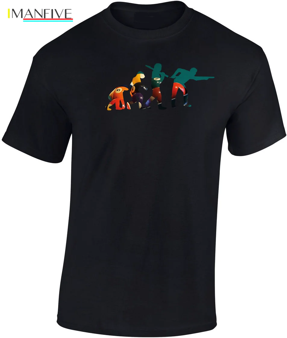 

Evolution of Snooker Pool 1 Personalised T-shirt Ape to Man Billiards Funny Gift New T Shirts Funny Tops Tee New Unisex Funny
