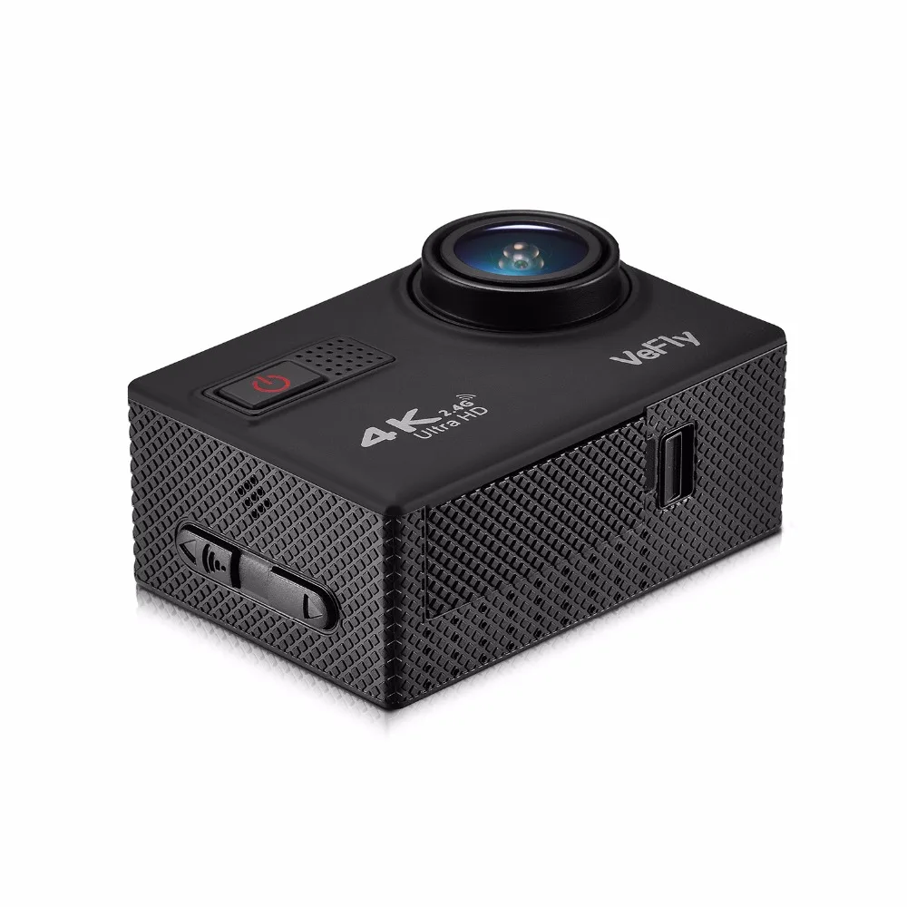 VeFly 4K Ultra HD спортивная Экшн-камера, водонепроницаемая Wi-Fi go pro cam с анти-встряхиванием электронный гироскоп wifi автомобильная видео камера