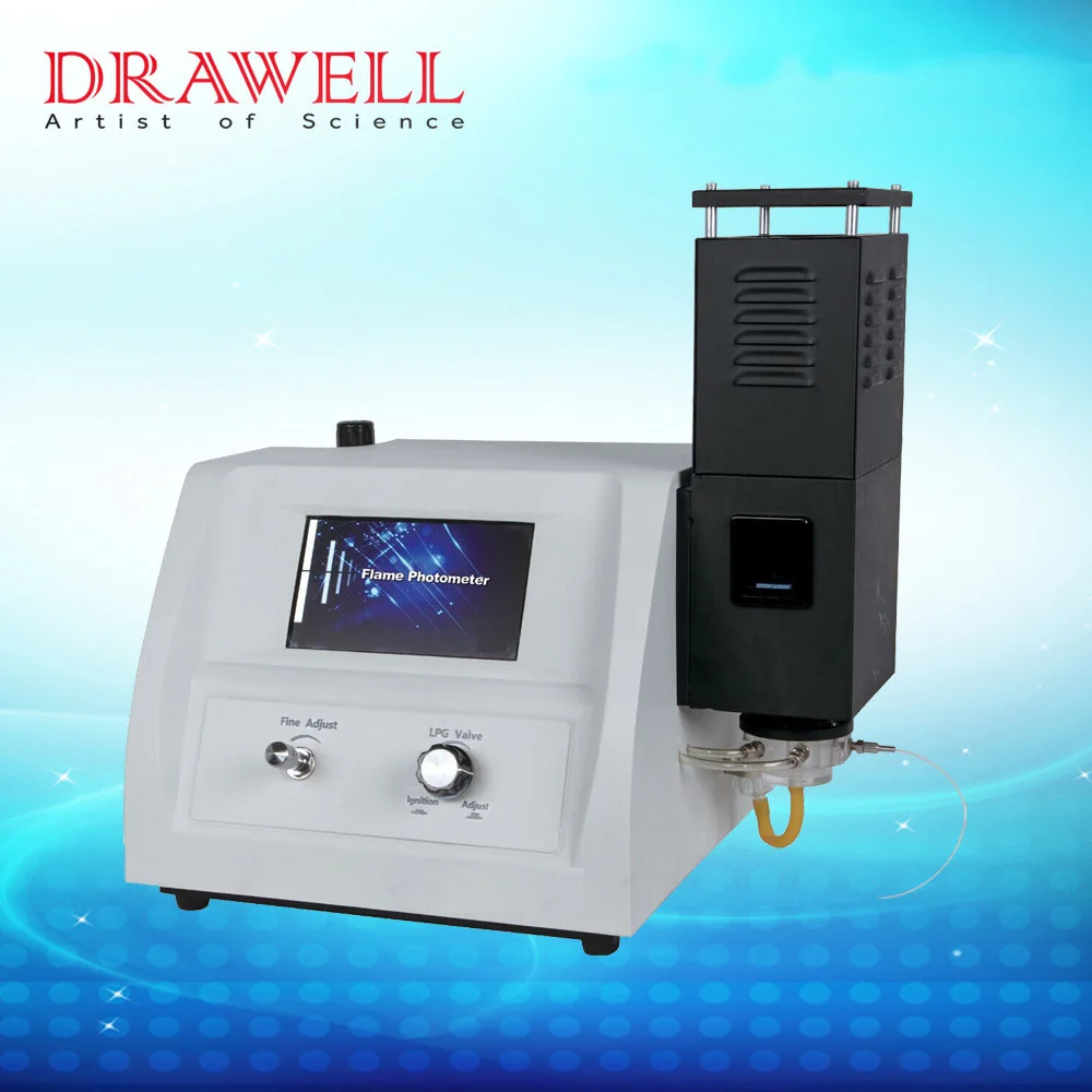 Drawell FP6440 Flame Photometer With Air compressor | Инструменты