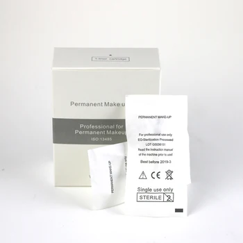 

30pcs 1RL Permanent Makeup Compact Needle for PMU M8-III M8-4th Machine Pen EO-sterilization Processed M8 Tattoo needles