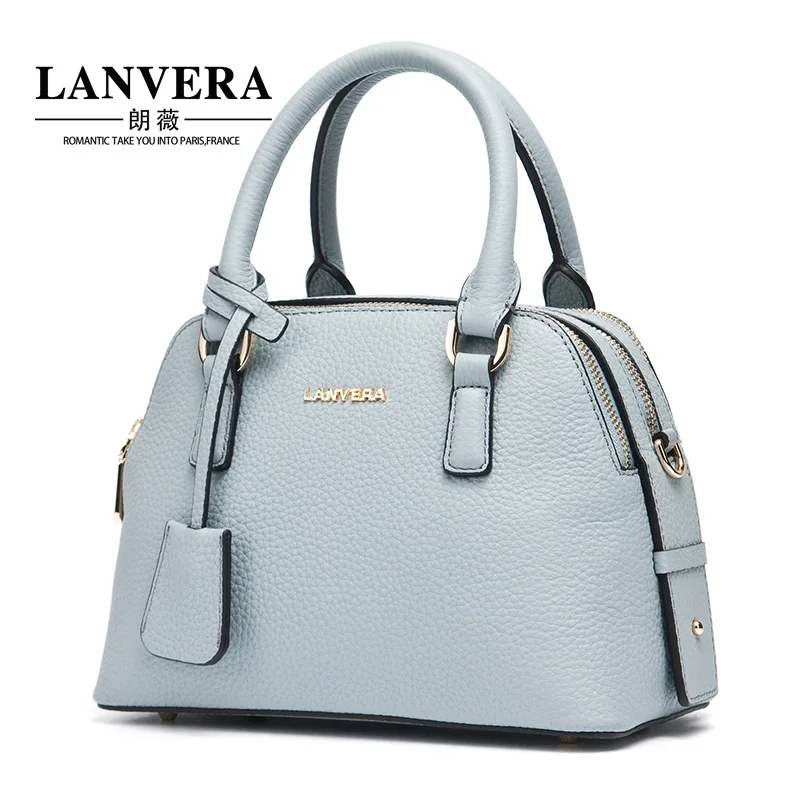 2018 new top layer cowhide European and American fashion one shoulder portable Messenger leather handbag 2018 new top layer cowhide European and American fashion one shoulder portable Messenger leather handbag