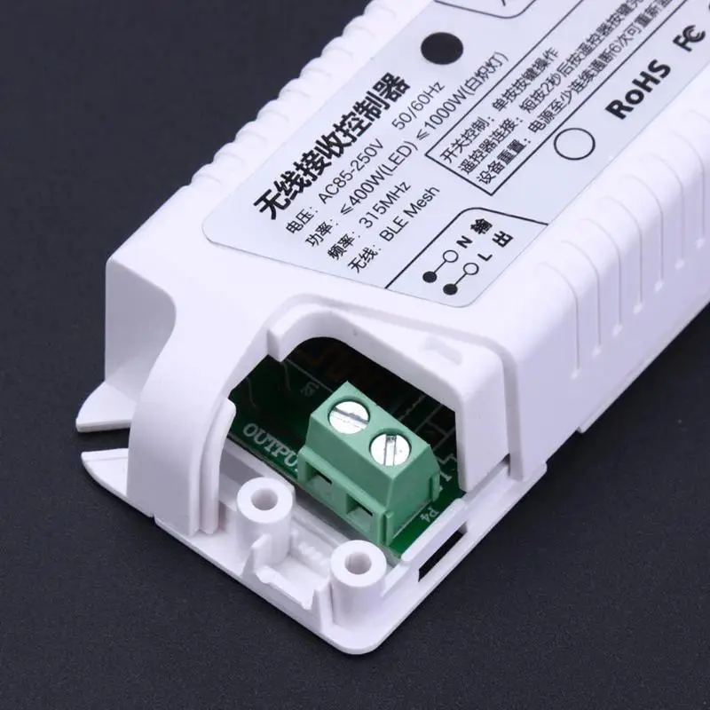 85 V-250 V Bluetooth приемник релейный модуль дистанционного управления Светодиодный переключатель