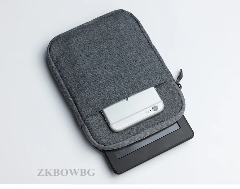 Sleeve Pouch Zipper Bag Case for Amazon New kindle 6.0 10 Generation Paperwhite 1 2 3 Kindle 8 Voyage 6 inch E-book Cover