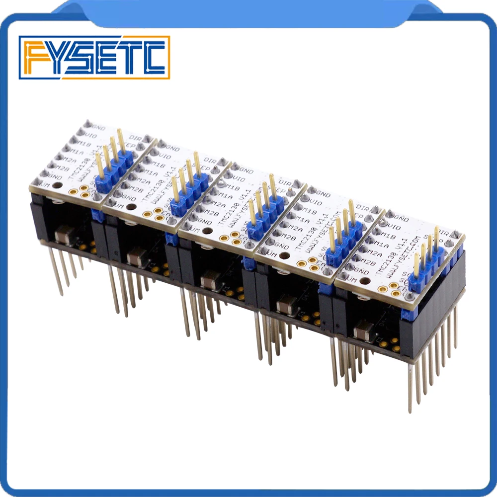 Us 37 64 38 Off 5x Tmc2130 V1 1 For Spi Function Stepstick Stepper Motor Driver With Heat Sink 5pcs Step Stick Protector Vs Tmc2130 V1 0 In 3d