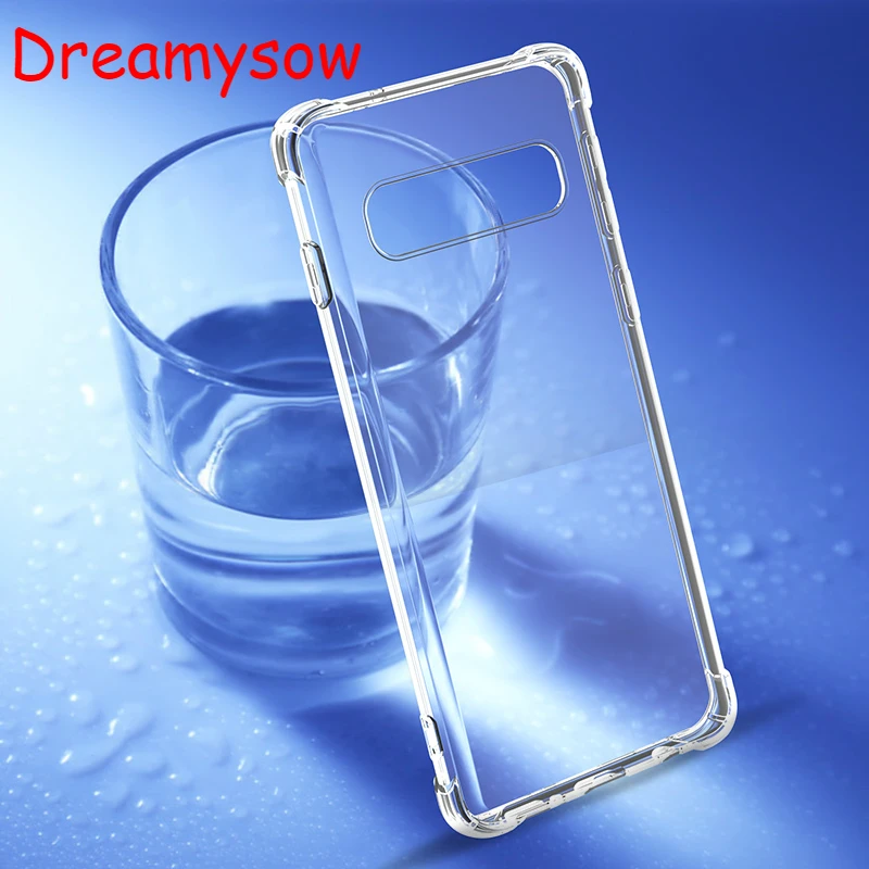 Супер защитный чехол для samsung Galaxy A7 A6 A8 плюс A9 2018 S10E S9 S8 A30 A50 M30 M20 A40 A20 прозрачный