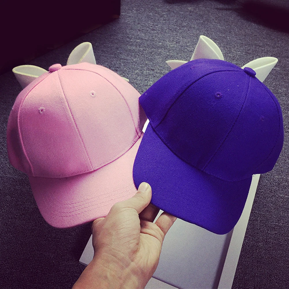 Baseball Caps Female Cute Harajuku Bow knot Adjustable Hip-Hop Girl Snapback Cap