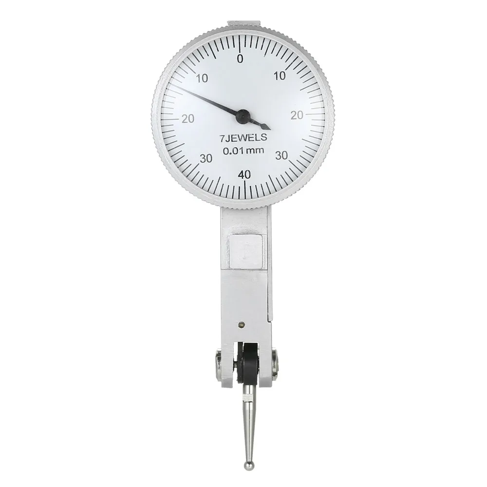 

0-0.8mm Leverage Dial Indicator Measurement Gauge Dial Test 0.01mm Accuracy Indicator Tool Measuring Instrument