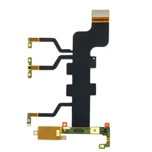 Original New Microphone Volume Side Button & Power Flex Cable For Sony Xperia T2 Ultra XM50h D5303 D5322 D5306