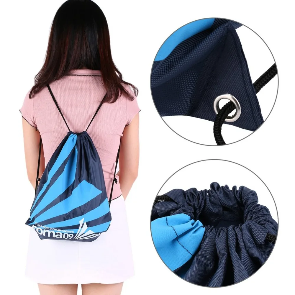 41cmx33cm Women Drawstring Beach Water Bag Summer Lady Sport Waterproof
