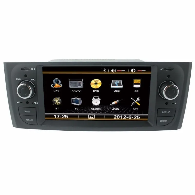 Автомобильный DVD gps для Fiat Grande Punto Linea старый Центральный Мультимедиа с Bluetooth RDS iPod функция 3g USB хост CANBUS Аудио Микрофон