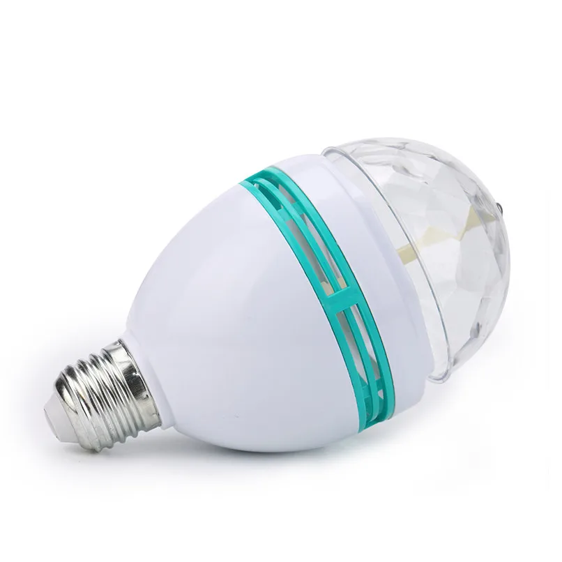 E27 3W AC220V Colorful Auto Rotating LED Bulb Stage Light Party Lamp for Disco DJ Party Light Bar KTV Lighting Bulb H35 (3)