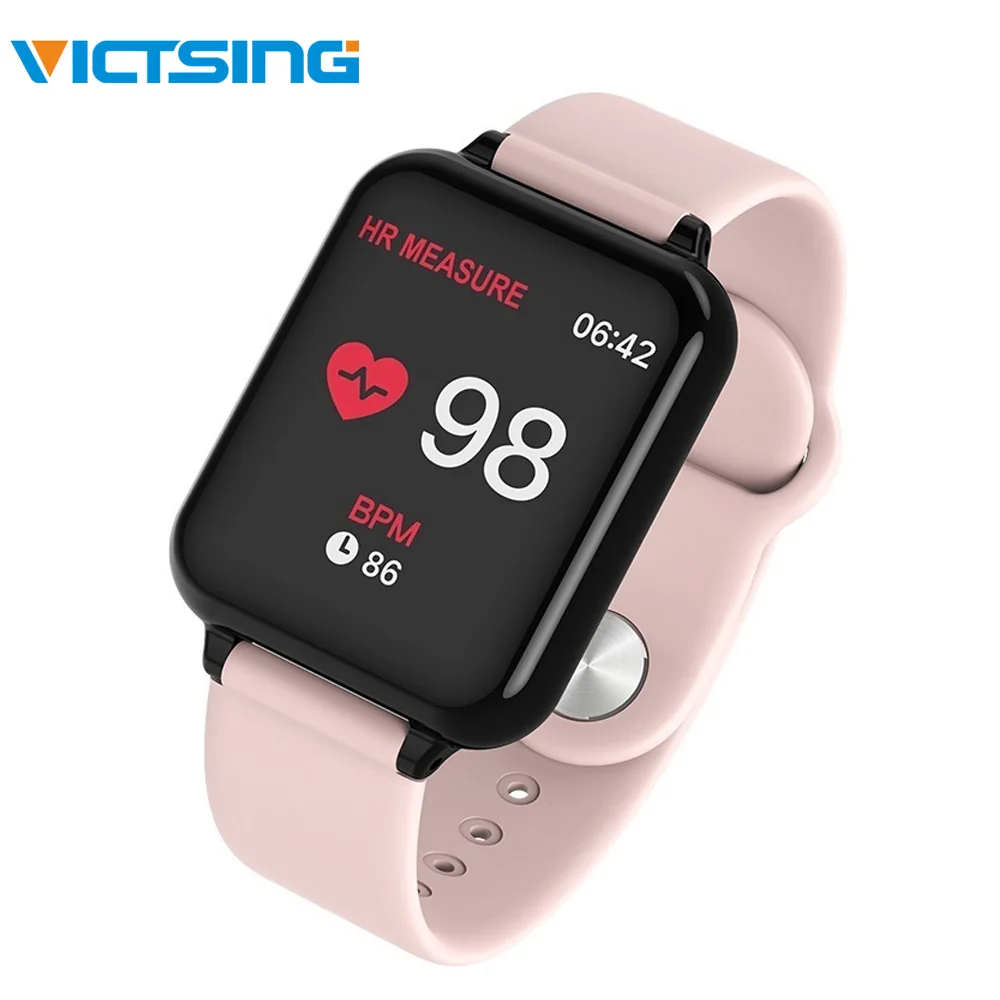 

VicTsing Sport Wristband IPS Color Smart Watch Waterproof Heart Rate Blood Pressure Monitor with Fitness Tracker for IOS Android