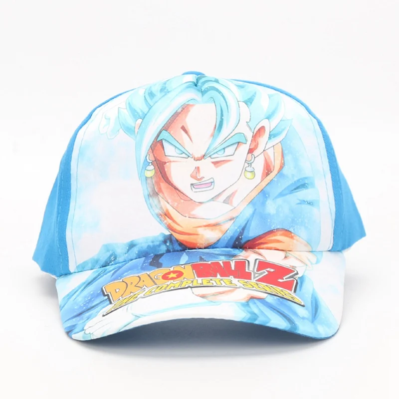 Бейсбол Кепки Сон Гоку Vegetto регулируемая хип-хоп Dragon Ball Snapback Hat Z Супер Saiyan для детей