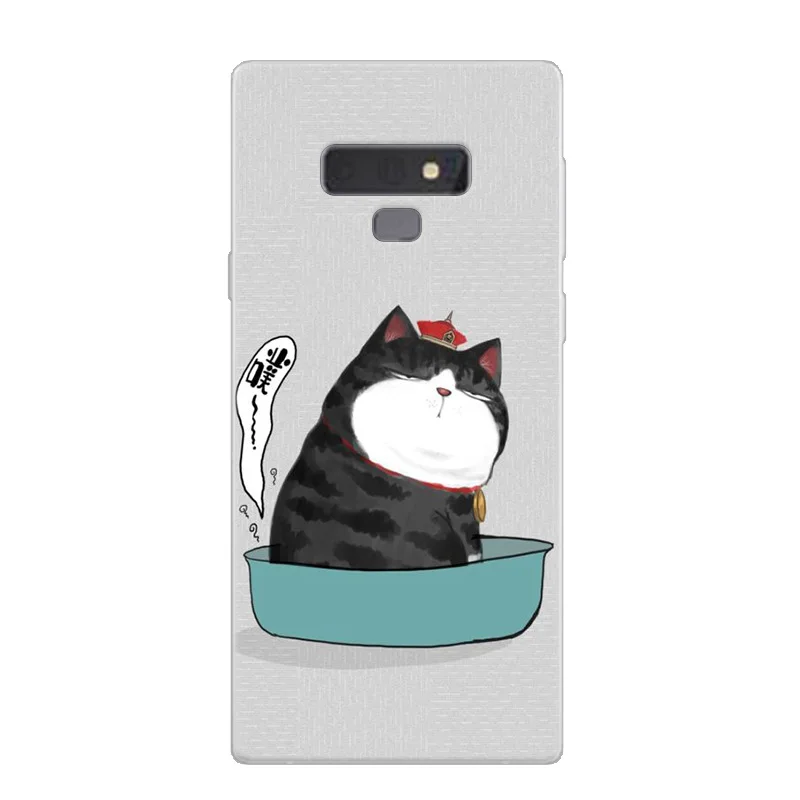 For Coque Samsung Note 9 Case Cartoon Animal Silicone Phone Case For Samsung galaxy Note 9 Case Cover Note9 Soft TPU Hoesje Capa