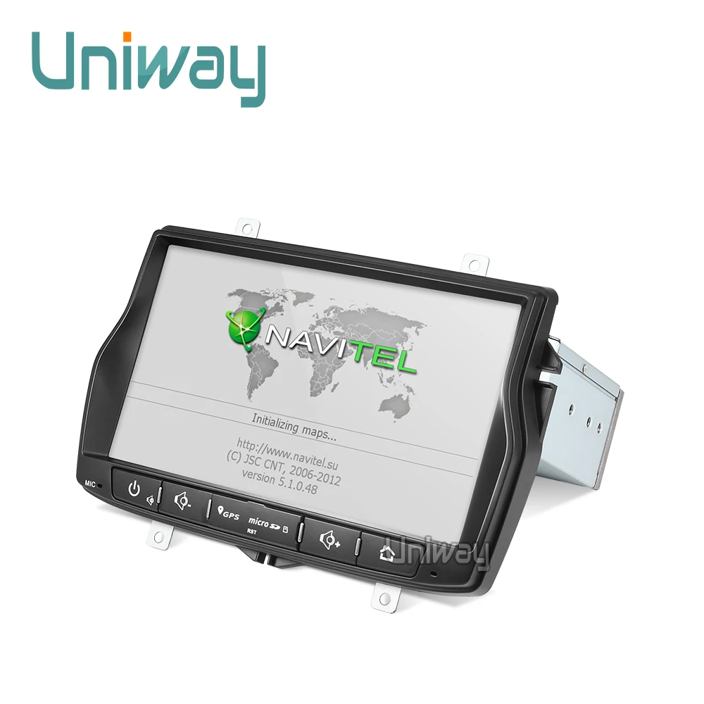 Top uniway ALD8071 android 8.1  car dvd for Lada Vesta with one din car radio gps navigation Audio multimedia IPS touch screen 4