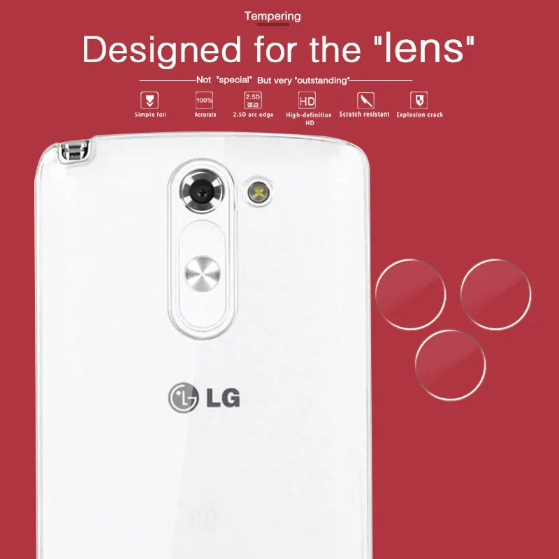 

Accessory Back Camera Lens Screen Protector For LG G3 Stylus D690 D690N Tempered Glass Camera Film Guard Sheild Lens Cover