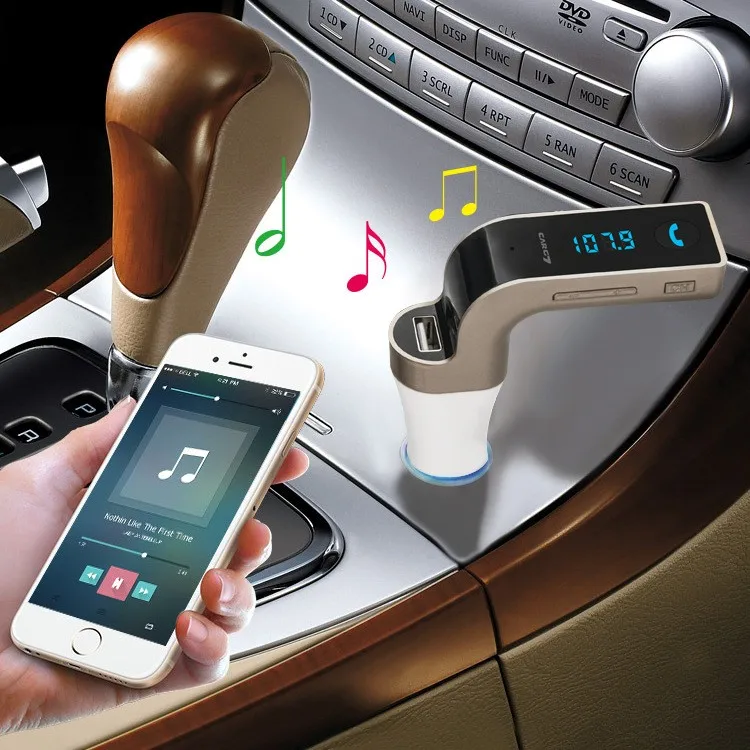 YUANMINGSHI Многофункциональный 4 в 1 автомобильный Bluetooth fm-передатчик автомобильное зарядное устройство USB флеш-накопители TF музыкальный проигрыватель+ Bluetooth автомобильный комплект