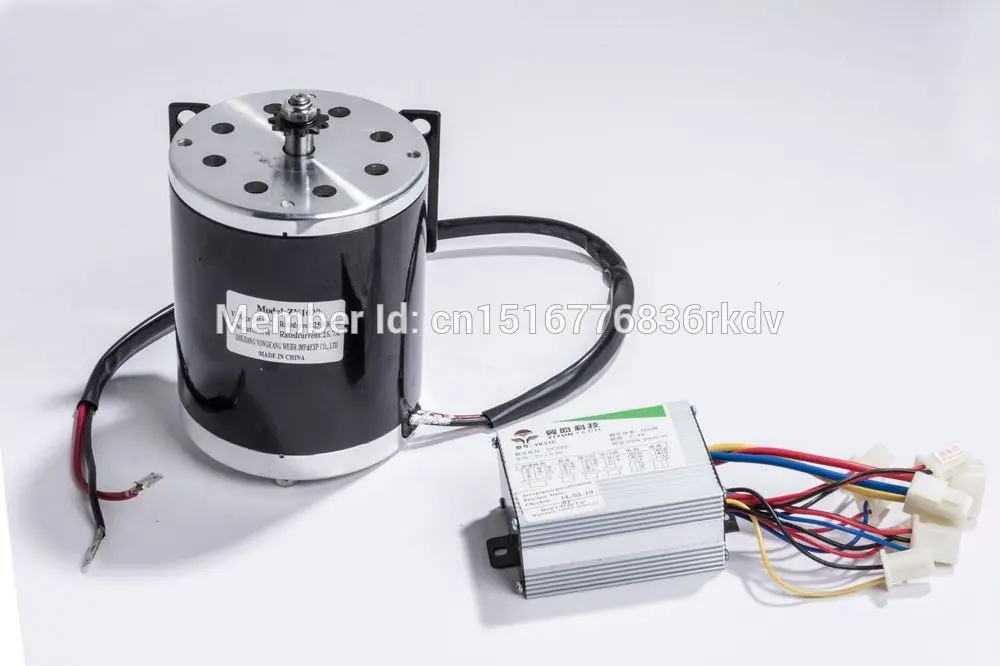 

48V500W Electric Motor AND Controller Set Electric Bike Scooter Brush Motor MY1020