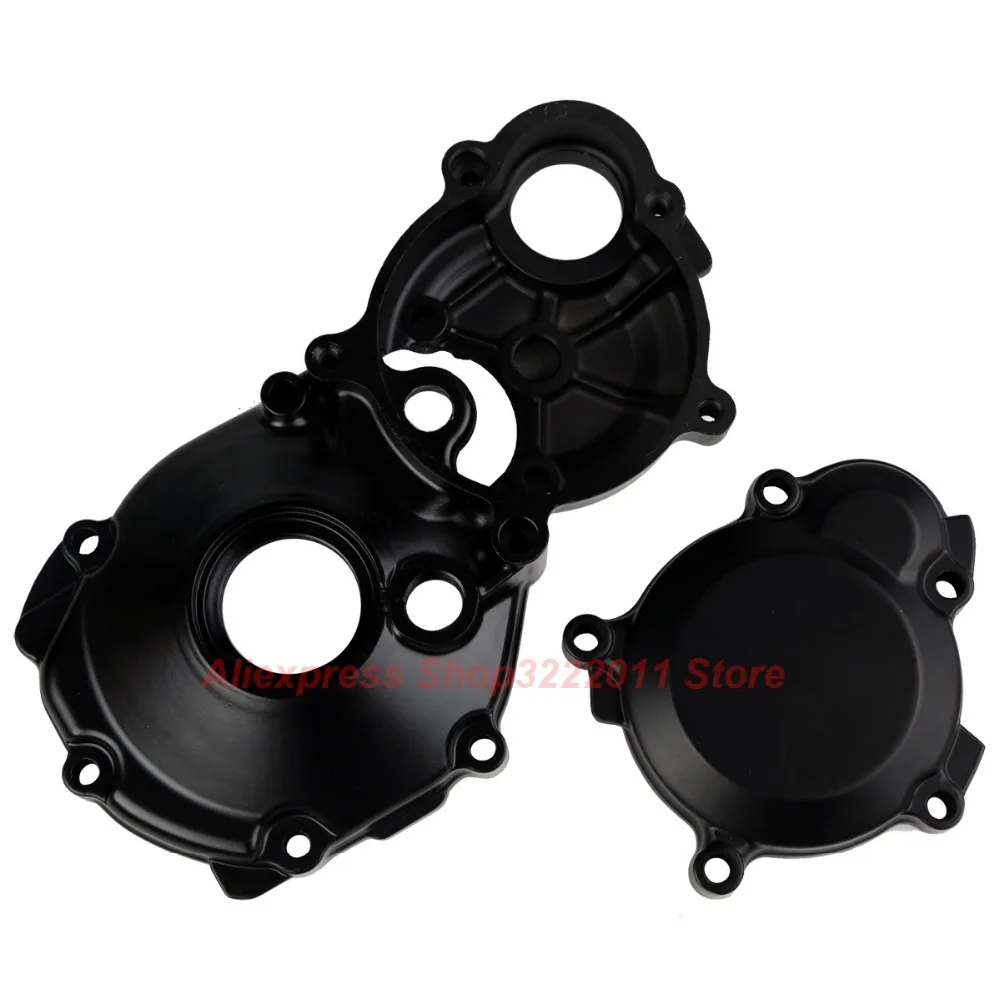 Motorcycle Aluminum Crankcase Engine Starter Cover For Suzuki HAYABUSA 1300 GSX1300R GSXR1300 1999-2007