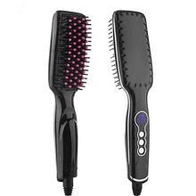 Профессиональный Многофункциональный выпрямитель для волос, щетка для распутывания, выпрямление, электрическая щетка для волос, расческа для волос, расческа-выпрямитель