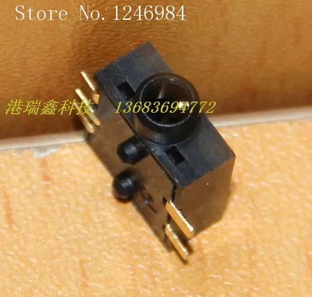  SA Two channel stereo headphone jack DC connector socket ST 101 2 5 meter patch Port Ruixin GRX Jack 200pcs lot