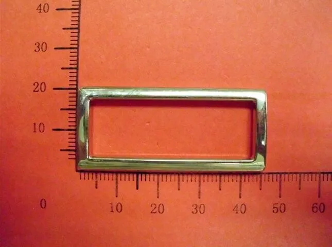 1 1/2 inch Цинковый сплав Никель Кольцо для Мешка ремни, одежда, сумка, Сумка аппаратные аксессуары, Сумки плотным Кольцом Пряжки ремня частей