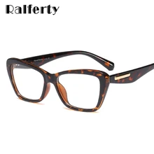 Ralferty очки для чтения женские винтажные очки кошачий глаз брендовые оптические очки по рецепту очки весенние очки F95155