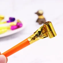 10 Pcs/Set Funny Blowouts Whistles Birthday Party Blow Outs Wedding Celebration Noice Maker Kid Toys YJS Dropship
