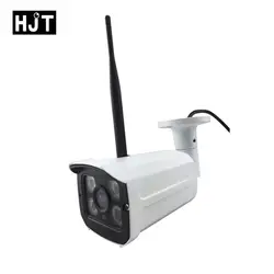 Беспроводной Wi-Fi HD 720 P 1.0MP IP Камера пуля аудио Micro TF карты сетевая камера системы скрытого наблюдения Открытый безопасности ИК ночного