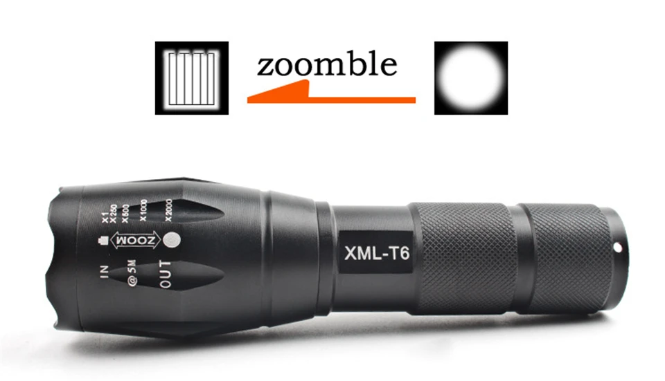 CREE XPE XML flashlight03