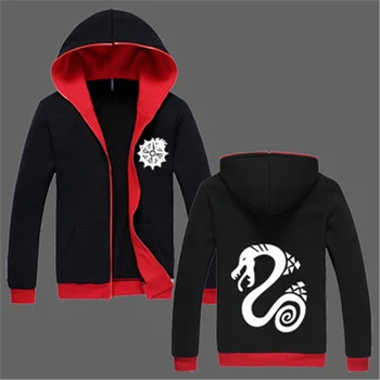 

The Seven Deadly Sins hoodie Meliodas Dragon's Sin of Wrath hoodie Coat New Fashion Japan Anime hoodie Jacket