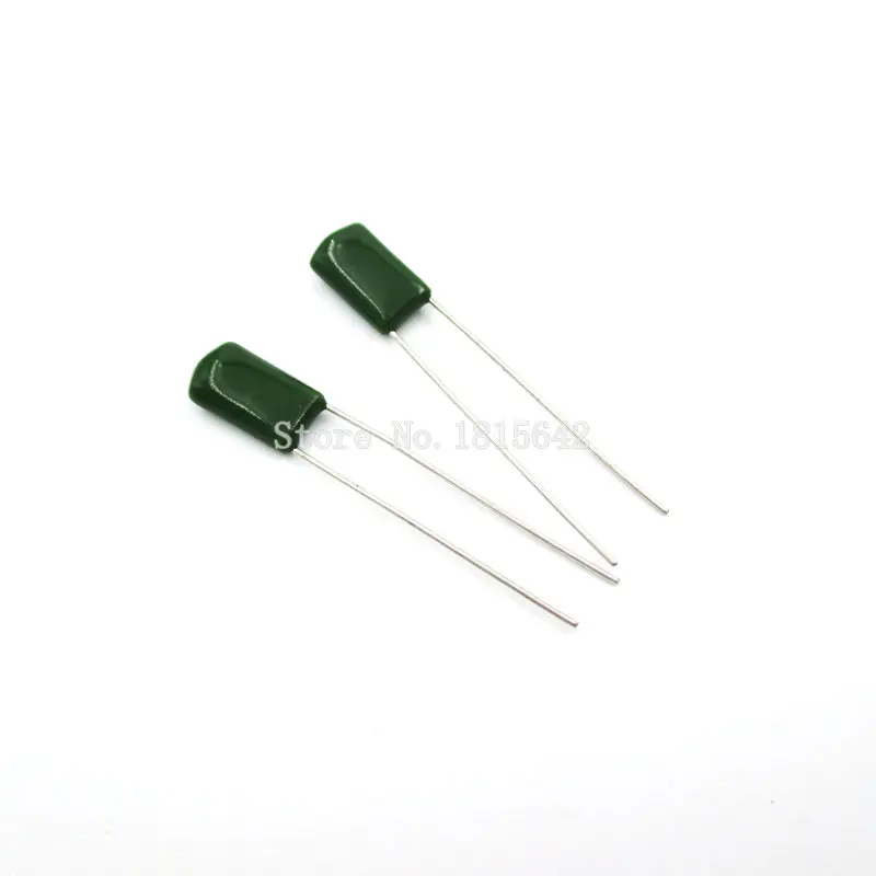 50pcs 0.0022uF 2.2nF 100V 5/% Mylar Film Capacitors 2A222