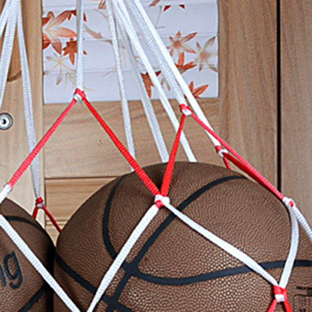 2 шт Портативный большой емкости Спортивные сумки сетки для луз для баскетбольного футбола