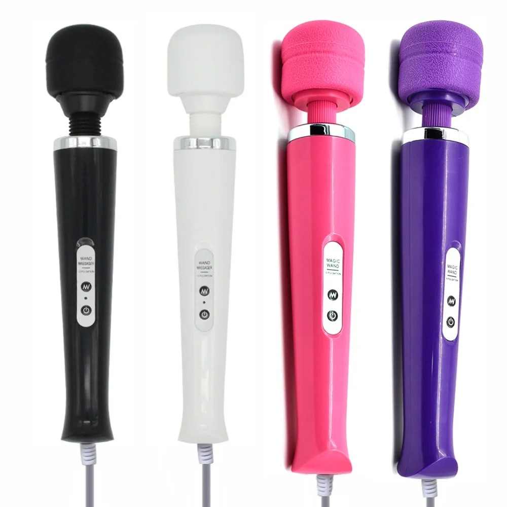10 Speed Magic Wand Motor Massager Foot Head Full Body Massage Vibrator EU Plug