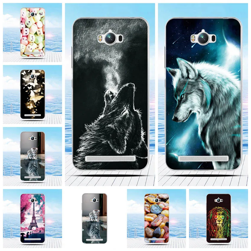 

For Asus ZenFone Max ZC550KL 5.5" Case Cartoon 3D Relief Printing Pattern Back Cover TPU Soft Silicone Case Coque Capa Funda